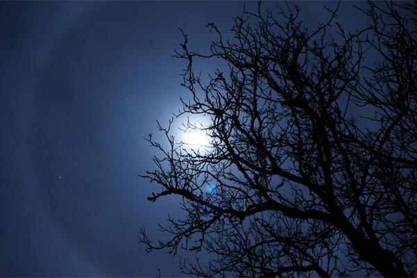 What Causes a Ring Around the Moon?